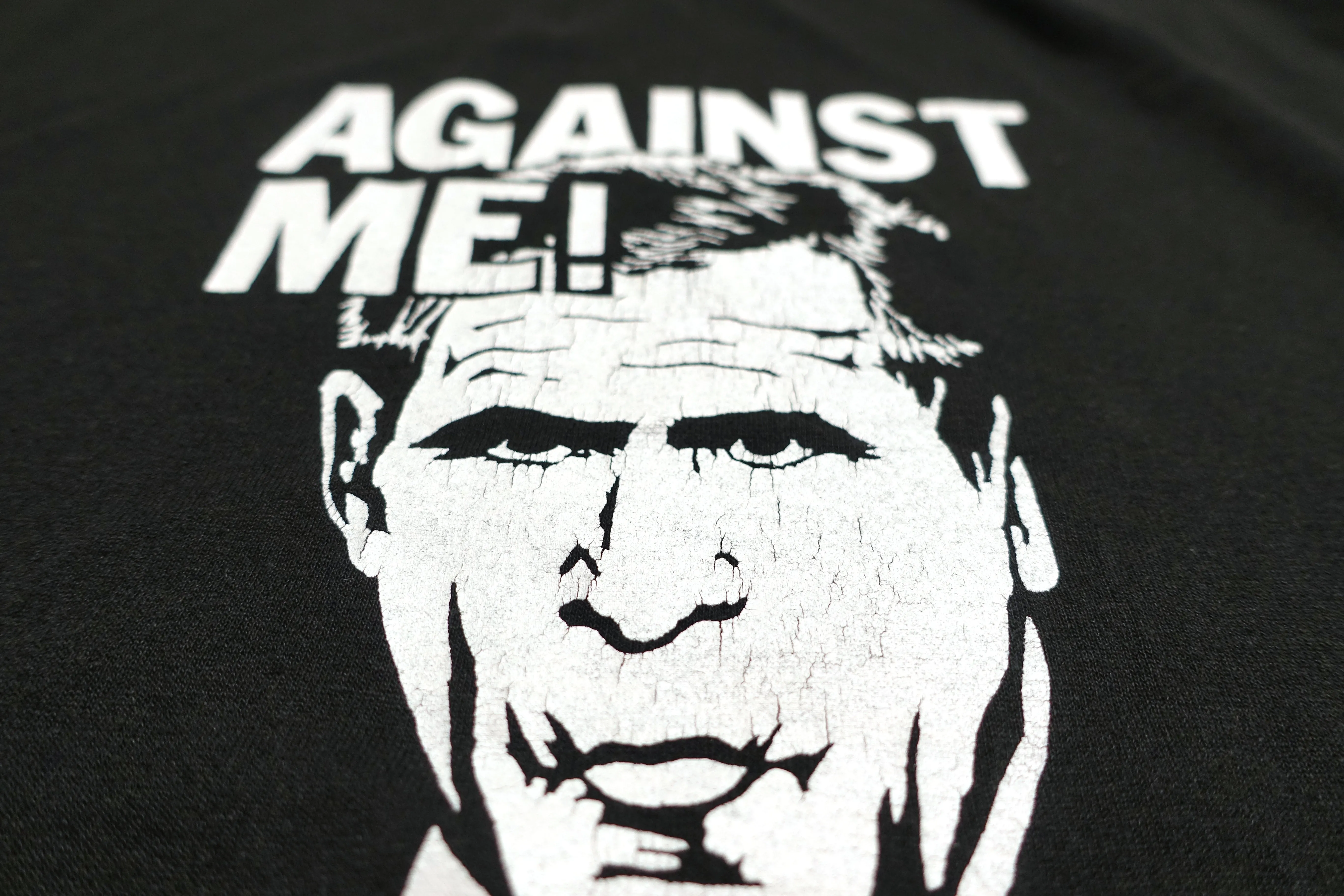 Against Me! - Hey George Bush Fuck You And Your Daddy Tour Shirt Size Large