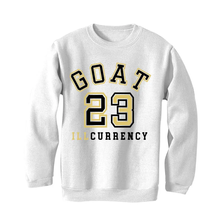 Air Jordan 11 Gratitude | ILLCURRENCY White T-Shirt (GOAT 23)