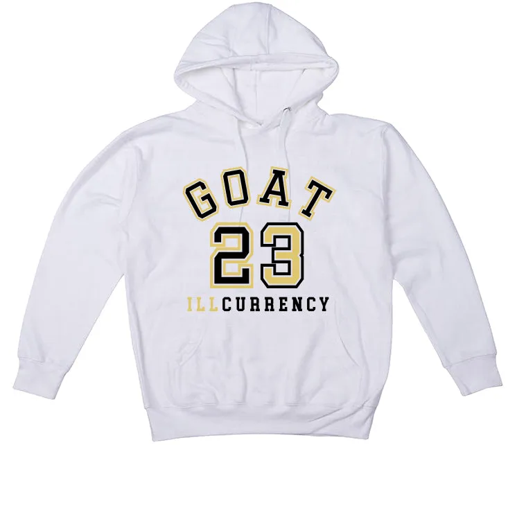 Air Jordan 11 Gratitude | ILLCURRENCY White T-Shirt (GOAT 23)