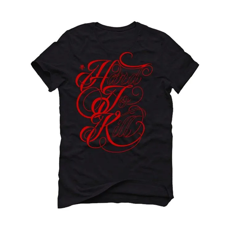 Air Jordan 13 Flint Red 2021 Black T-Shirt (Hard to kill)