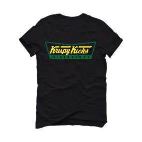 Air Jordan 5 “Oregon apple green” 2020 Black T-Shirt (Krispy Kicks)