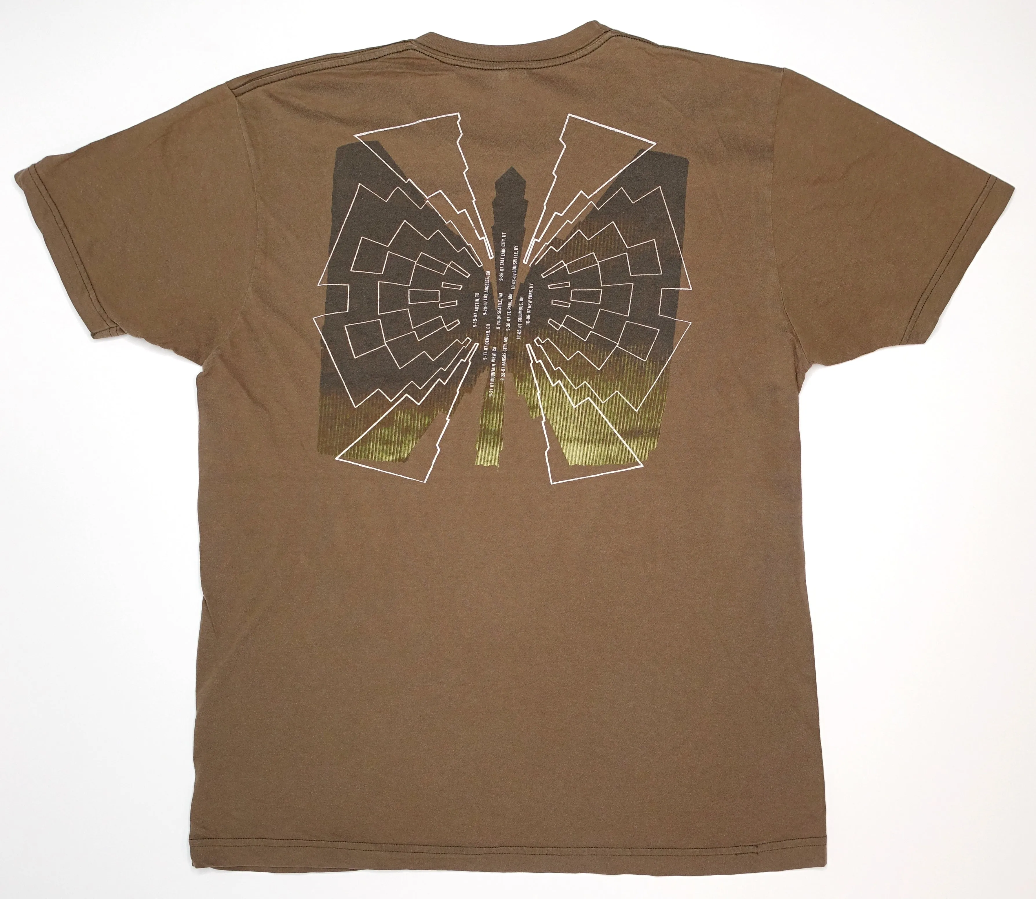 Arcade Fire - Neon Bible 2007 USA Tour Shirt Size Large