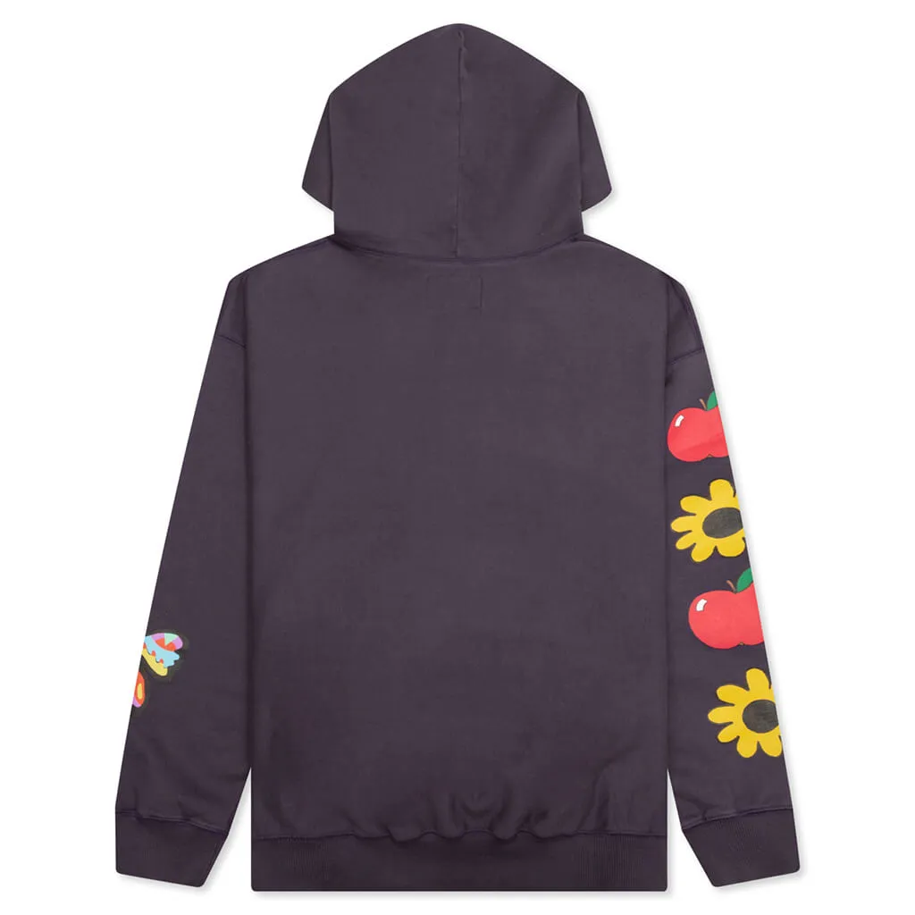 Awake NY x Stefan Meier NY Printed Hoodie - Pewter