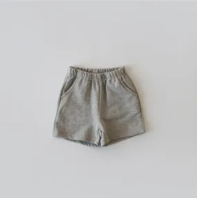 Baby Kid Girls Boys Solid Color Shorts Wholesale 24030118