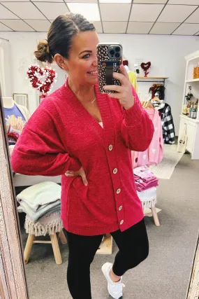 Beatrice Button Front Cardigan