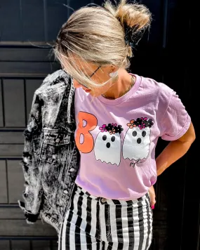 {BOO HIPPIE} Orchid Crew Neck Tee