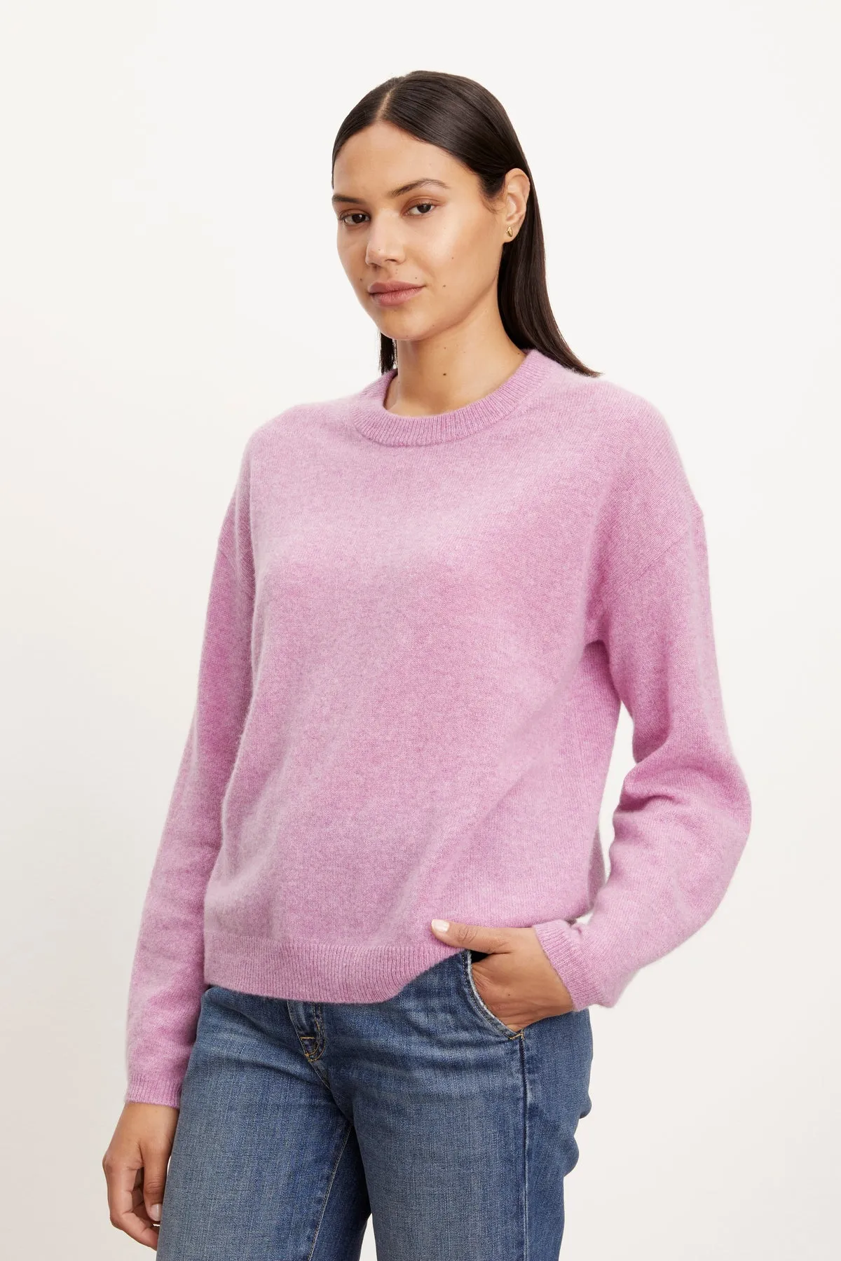 BRYNNE CASHMERE CREW NECK SWEATER