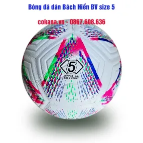 Bóng đá Bách Hiền dán BV size số 5