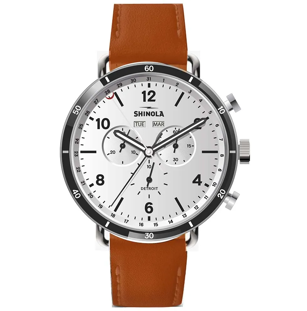 Canfield Sport 45mm with Bourbon Strap