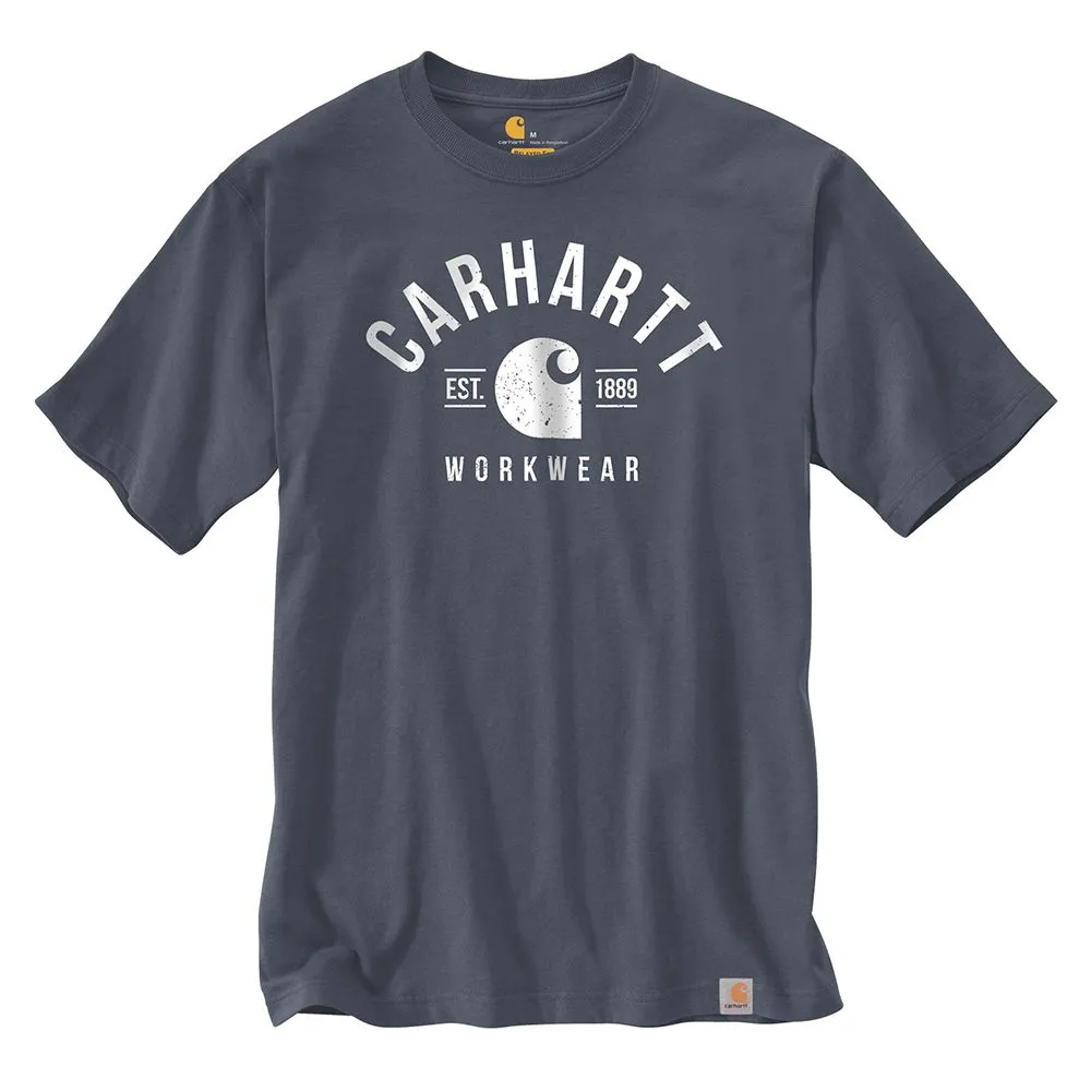 Carhartt&#x20;104582&#x20;Workwear&#x20;graphic&#x20;t-shirt&#x20;-&#x20;Bluestone