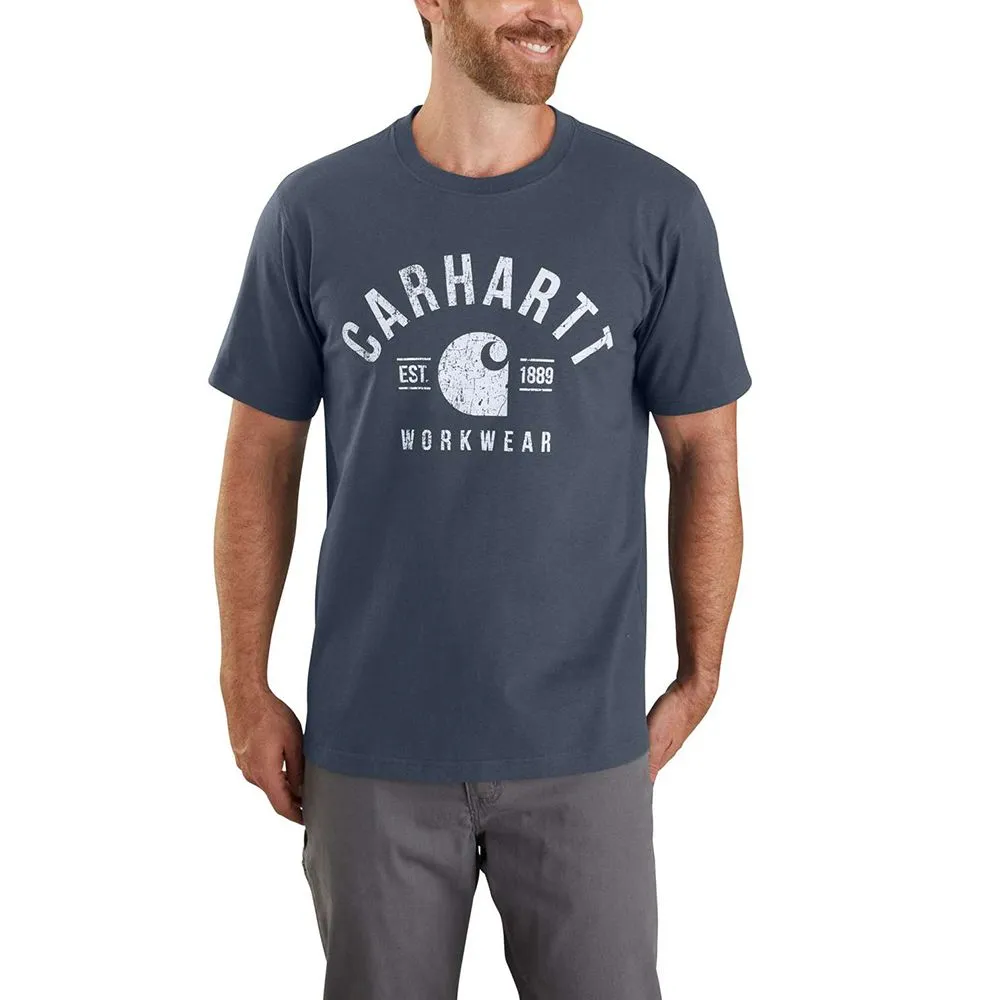 Carhartt&#x20;104582&#x20;Workwear&#x20;graphic&#x20;t-shirt&#x20;-&#x20;Bluestone