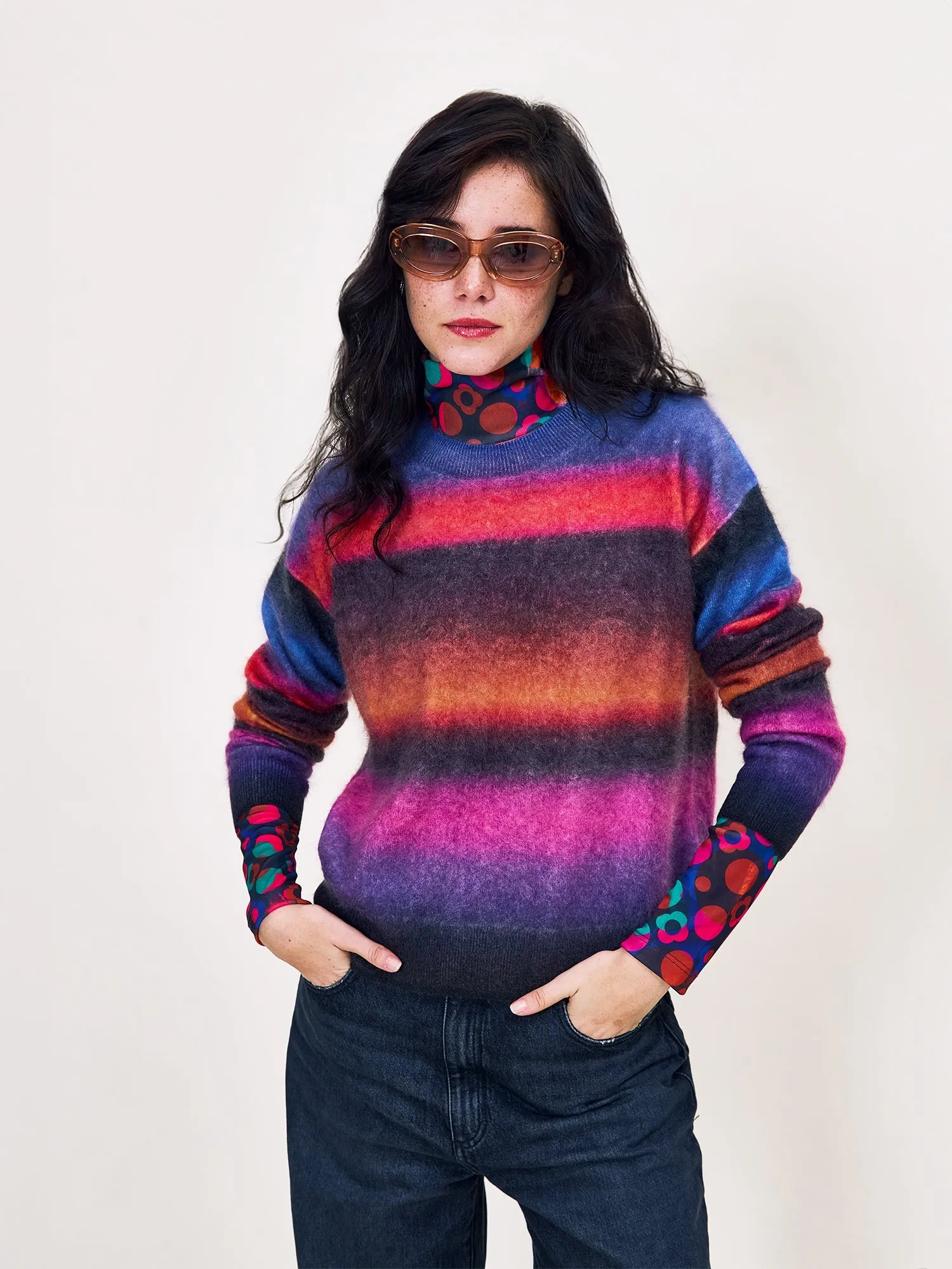 Cashmere Gradient Sweater