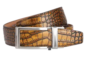 Cayman Brown & Tan V2, 1 3/8 Strap, Dress Belt