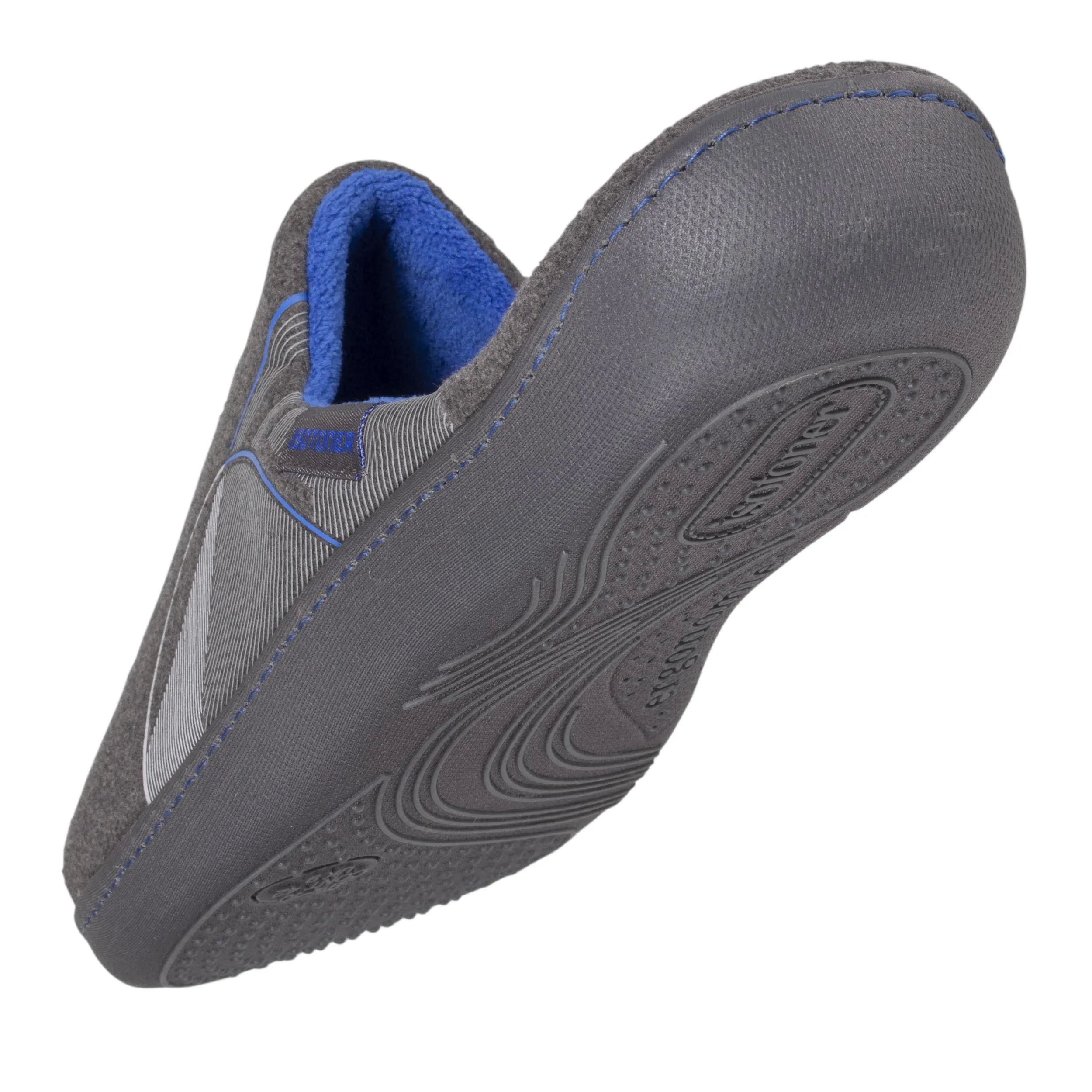 Chaussons mules XTRA confort Homme Gris