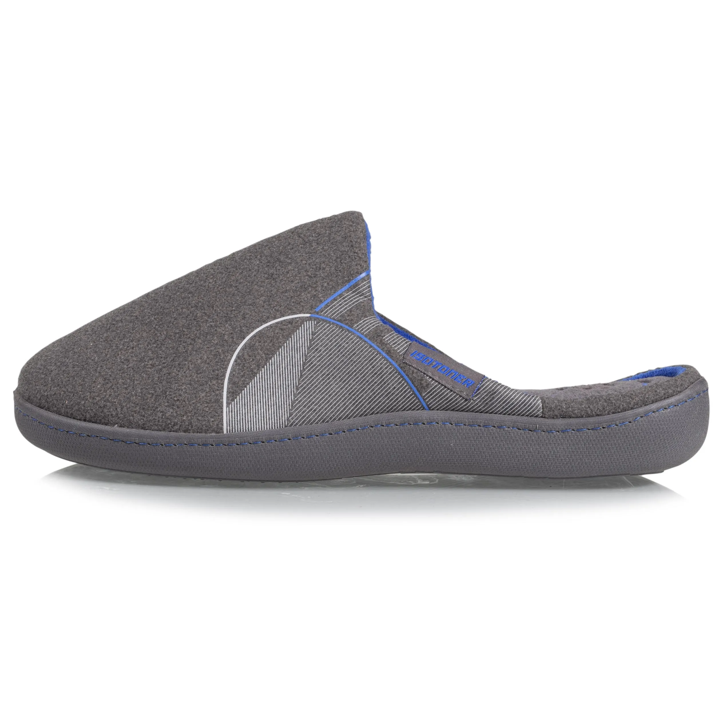 Chaussons mules XTRA confort Homme Gris