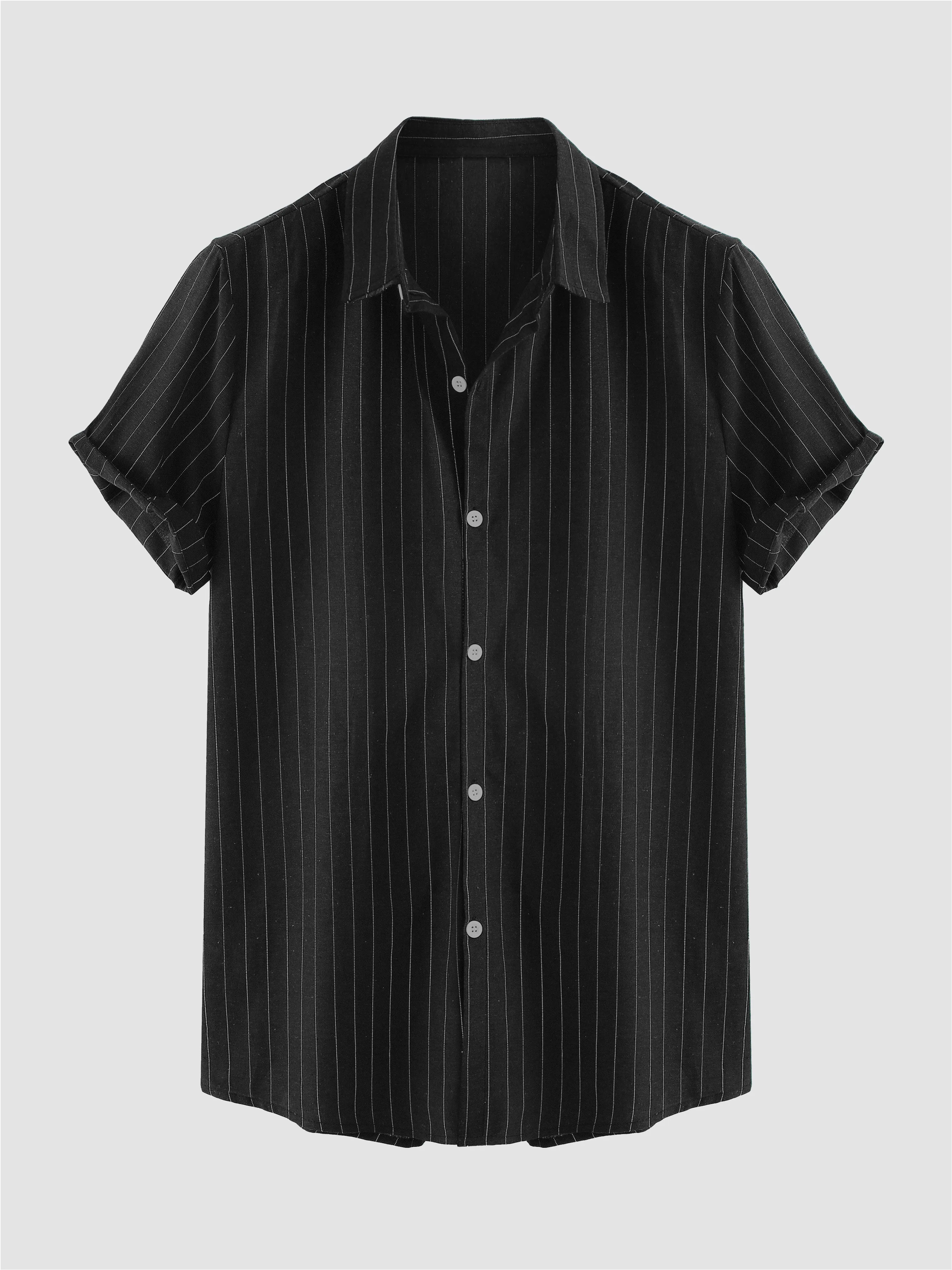 CRERI Regular Fit Stripes Shirts