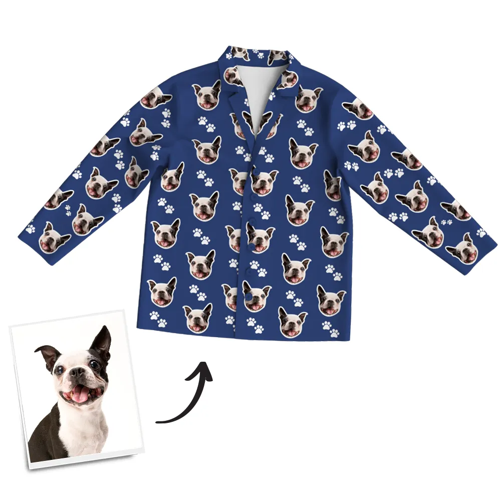 Custom Dog Photo Pajama Pants, Sleepwear, Nightwear