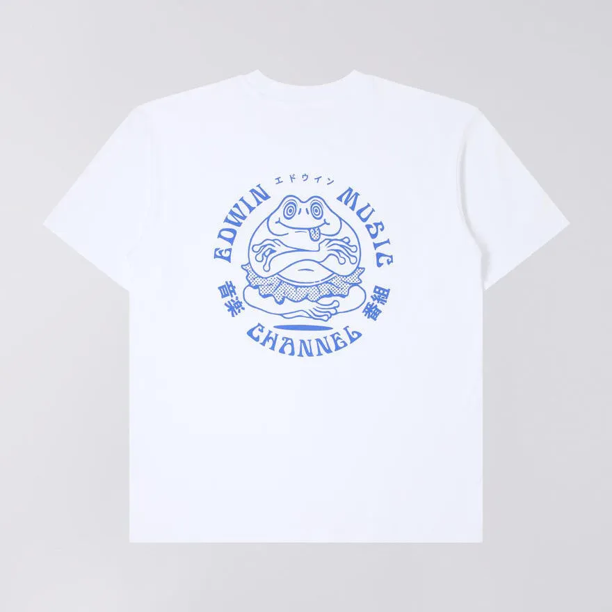 Edwin Music Channel T-shirt - White