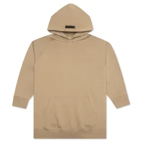 Essentials Women's 3/4 Sleeve Hoodie - Oak