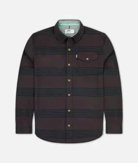 Essex Oyster Twill Shirt - Oxblood