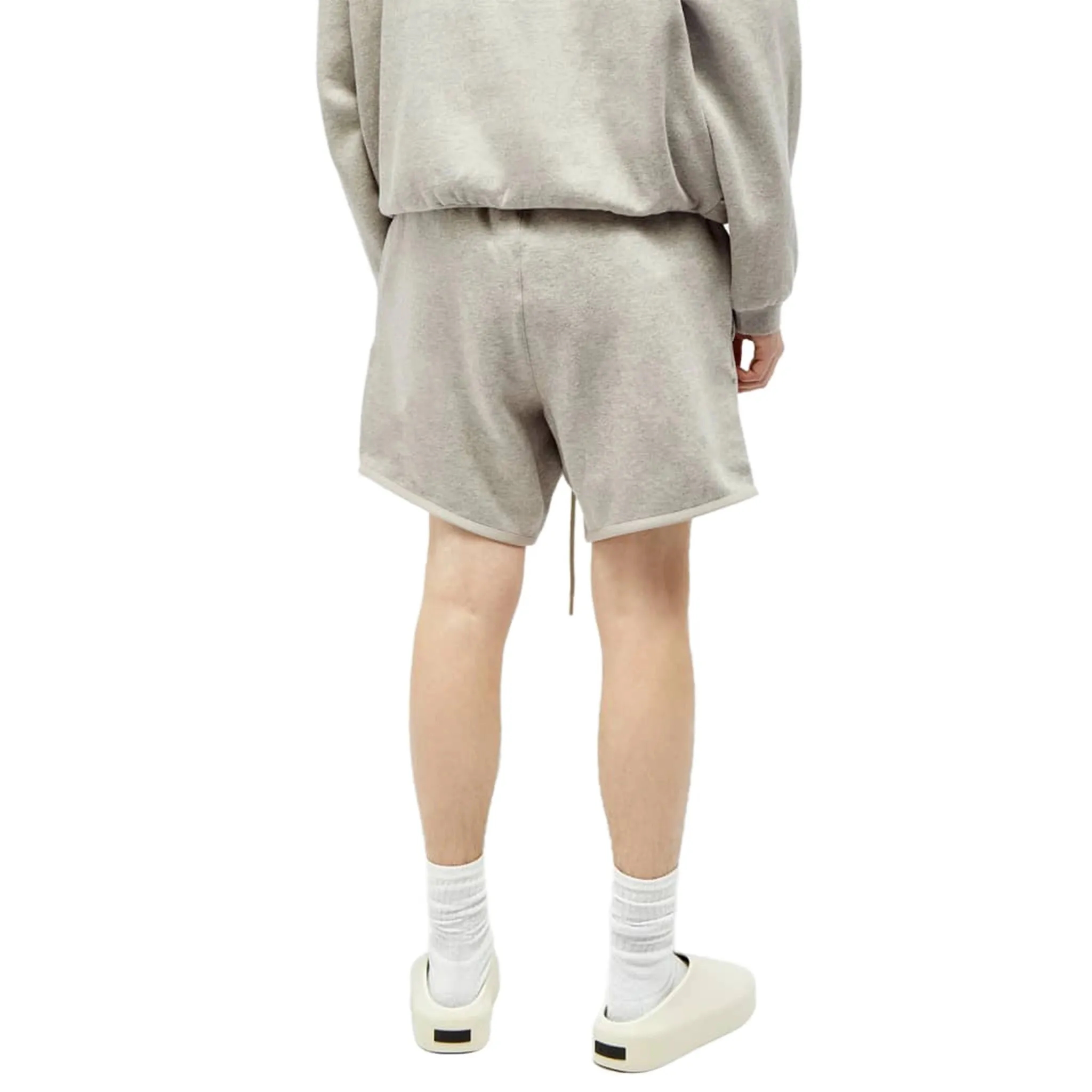 Fear Of God Essentials Dark Heather Oatmeal Shorts (FW23)