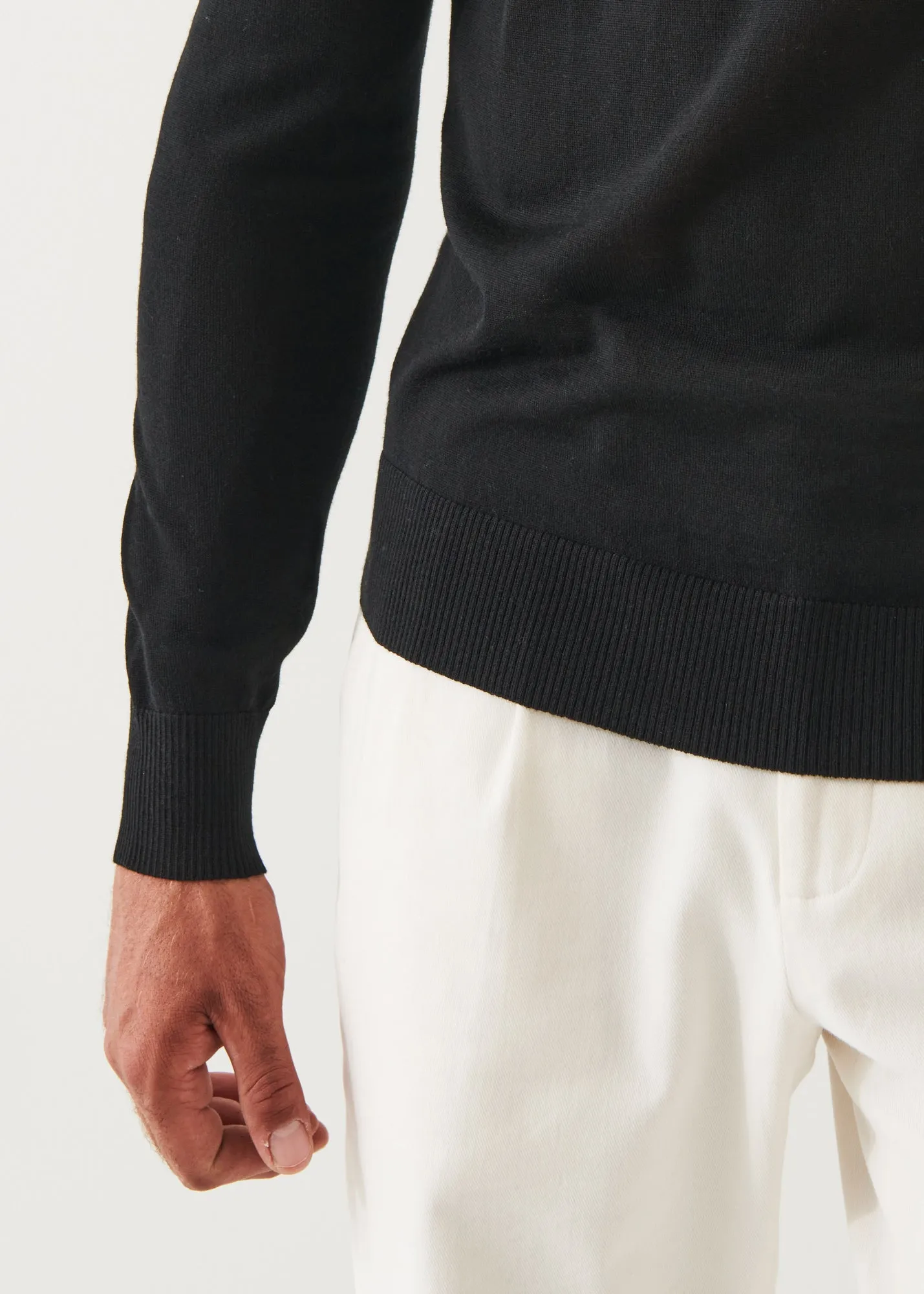 FINE GAUGE MERINO WOOL CREWNECK