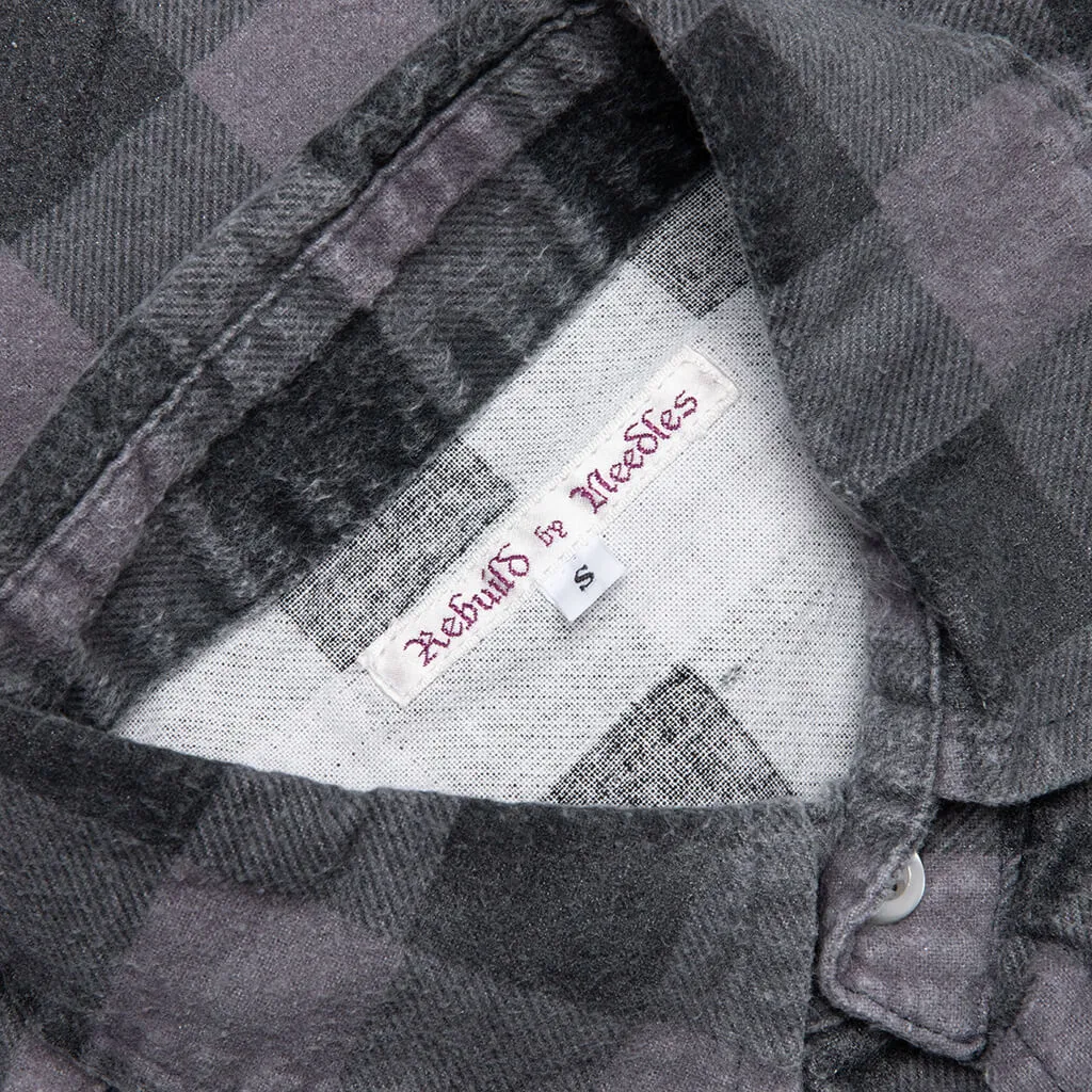 Flannel Shirt 7 Cuts Reflection Shirt - Assorted