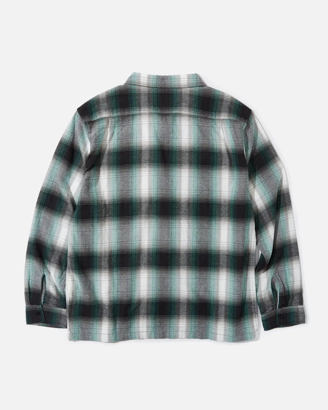 Flannel Zip Shirt - Green