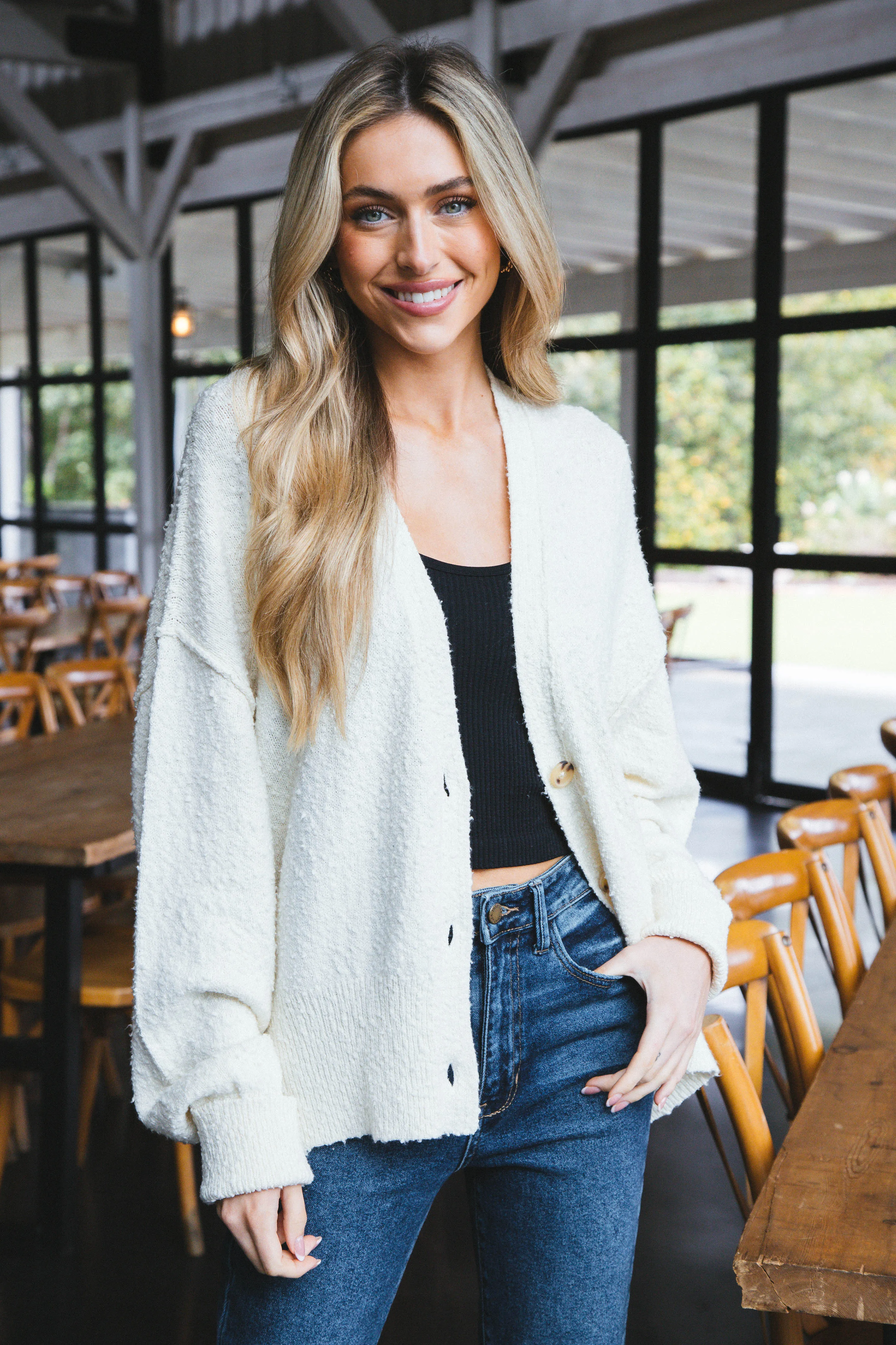 Found My Friend Cardigan, Cream | Free People