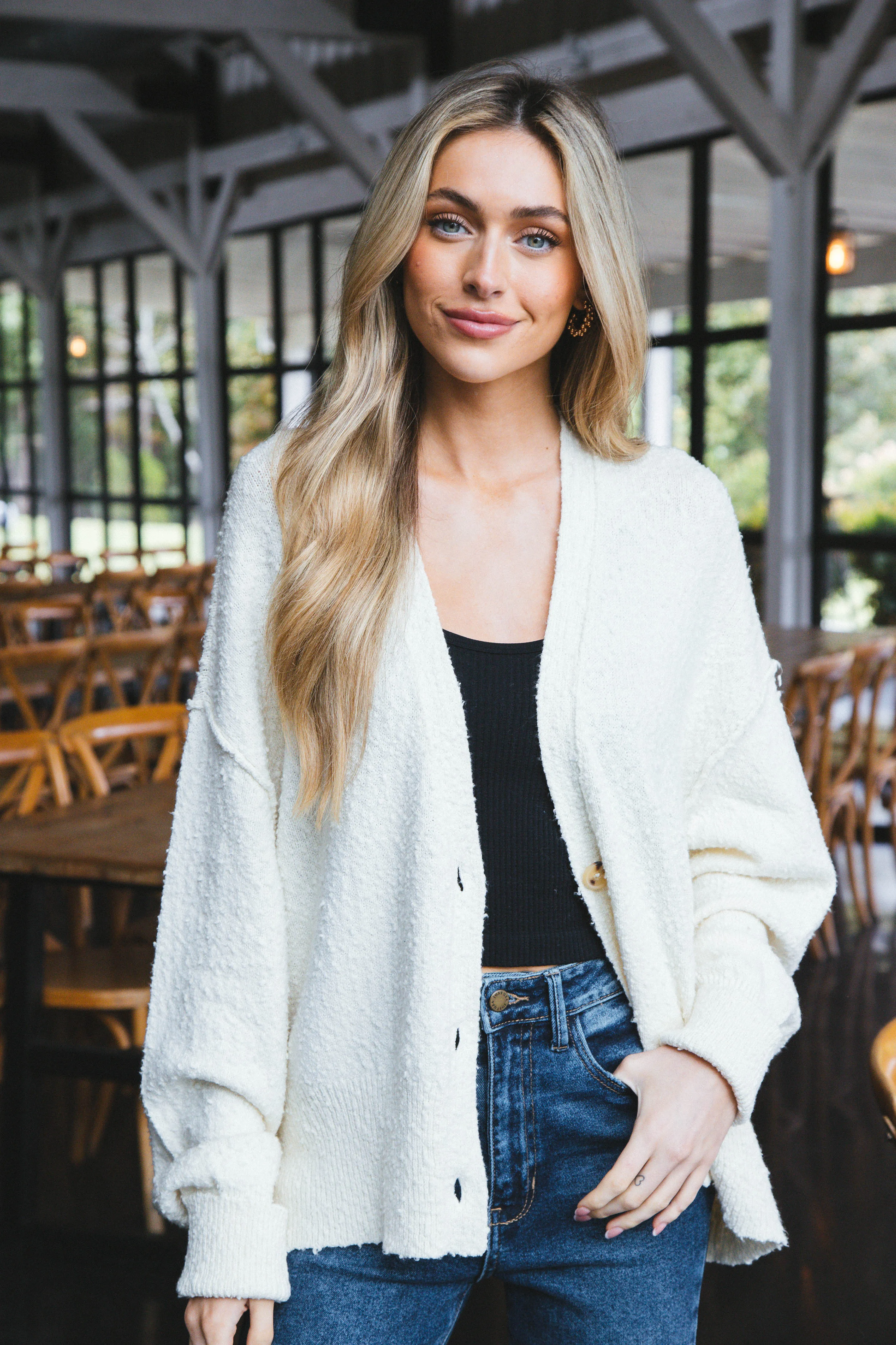 Found My Friend Cardigan, Cream | Free People