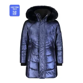 Girls Long Bubble Coat