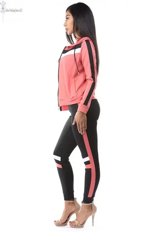 Gym wear Set 3 Piece Pink