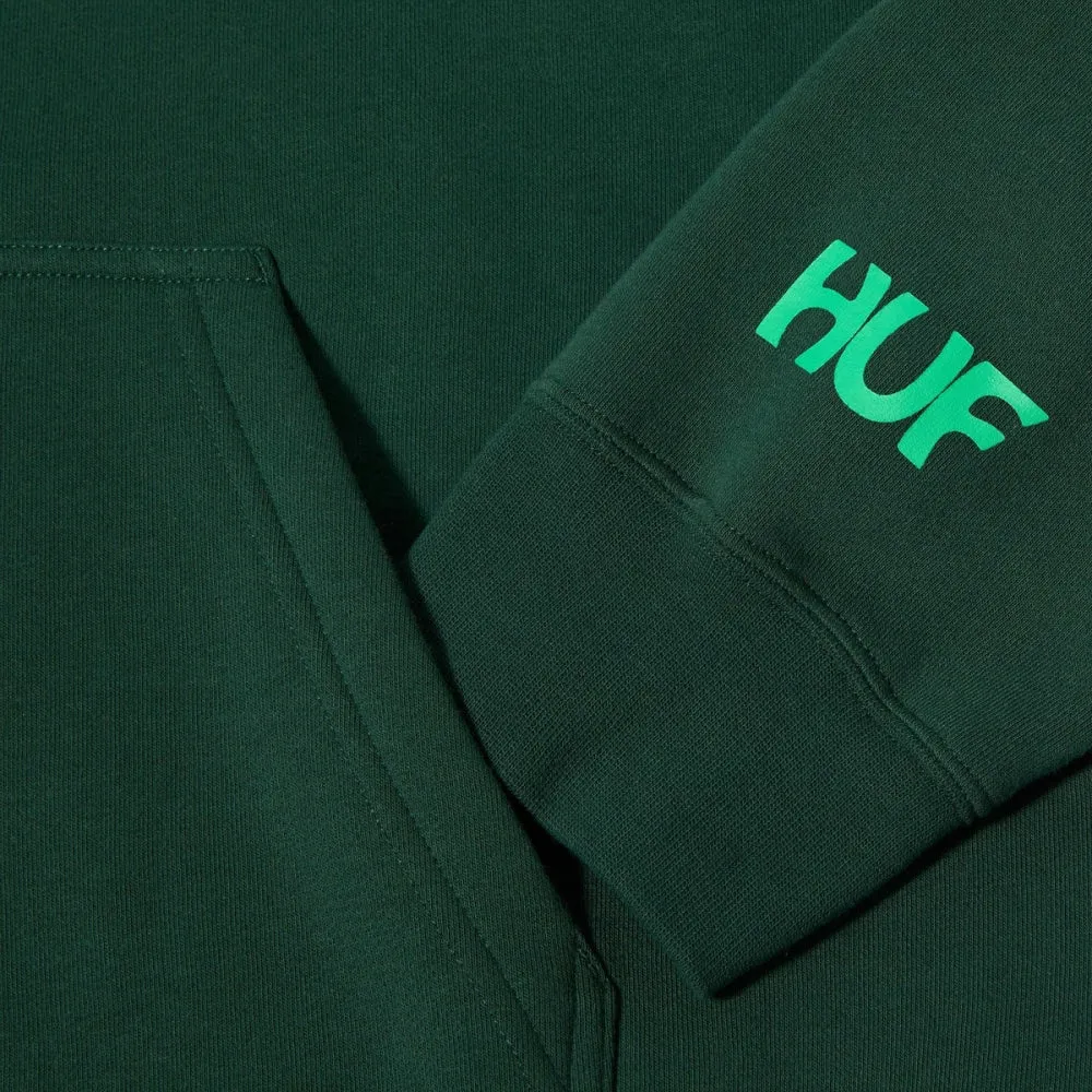 HUF EXHALE BUDDY P/O HOODIE-GREEN