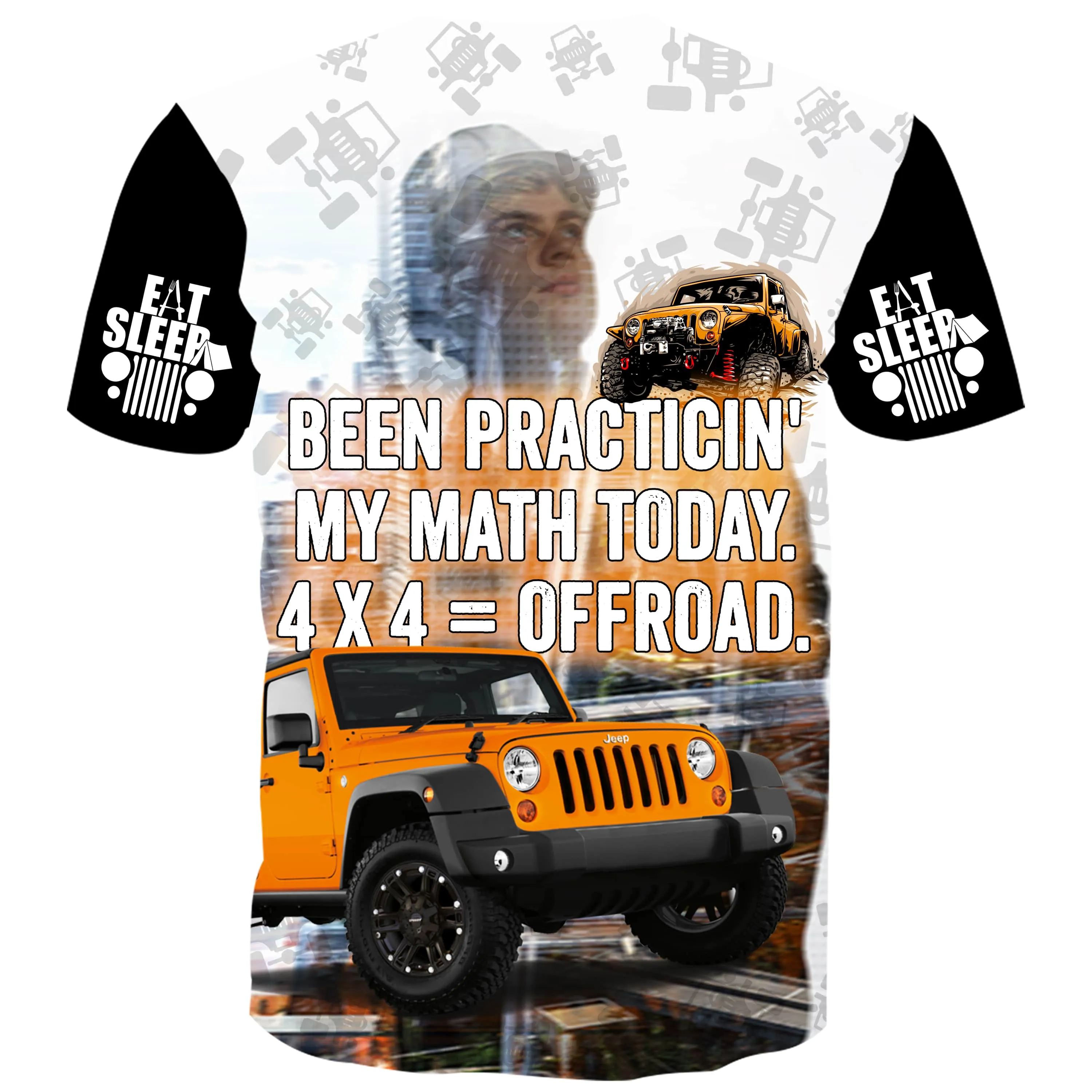 Jeep Mathematician - T-Shirt