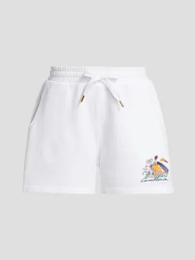 Jeu De Crayon Embroidered Sweatshort