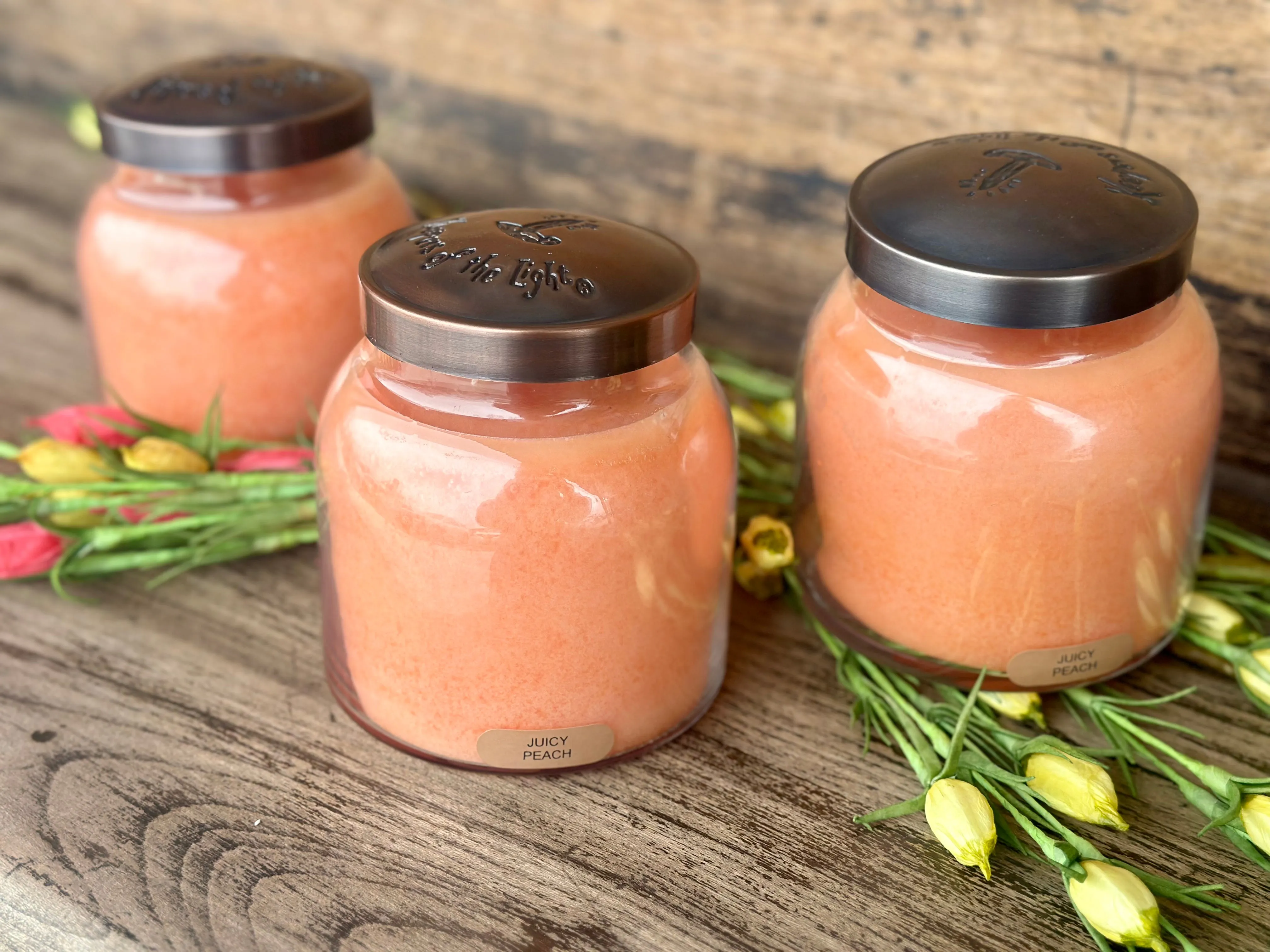 Juicy Peach Papa Jar Candle