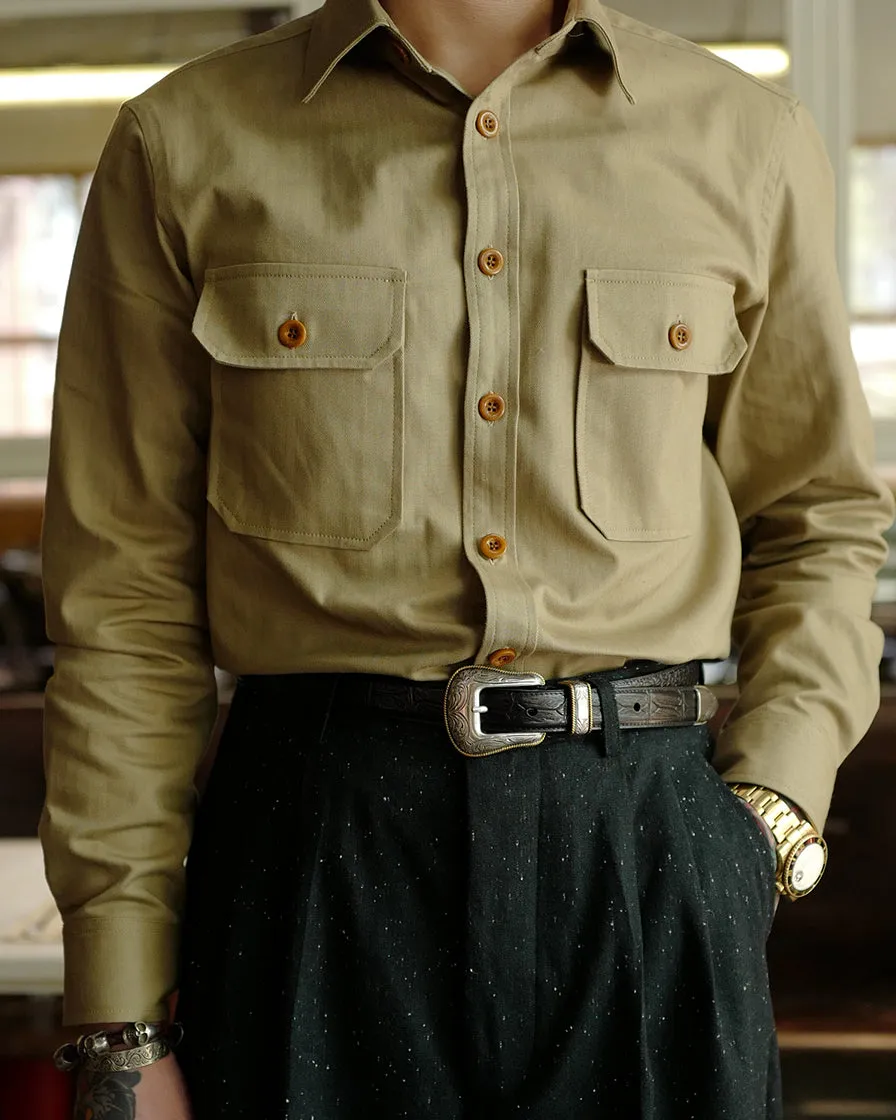 Khaki Chino Shirt