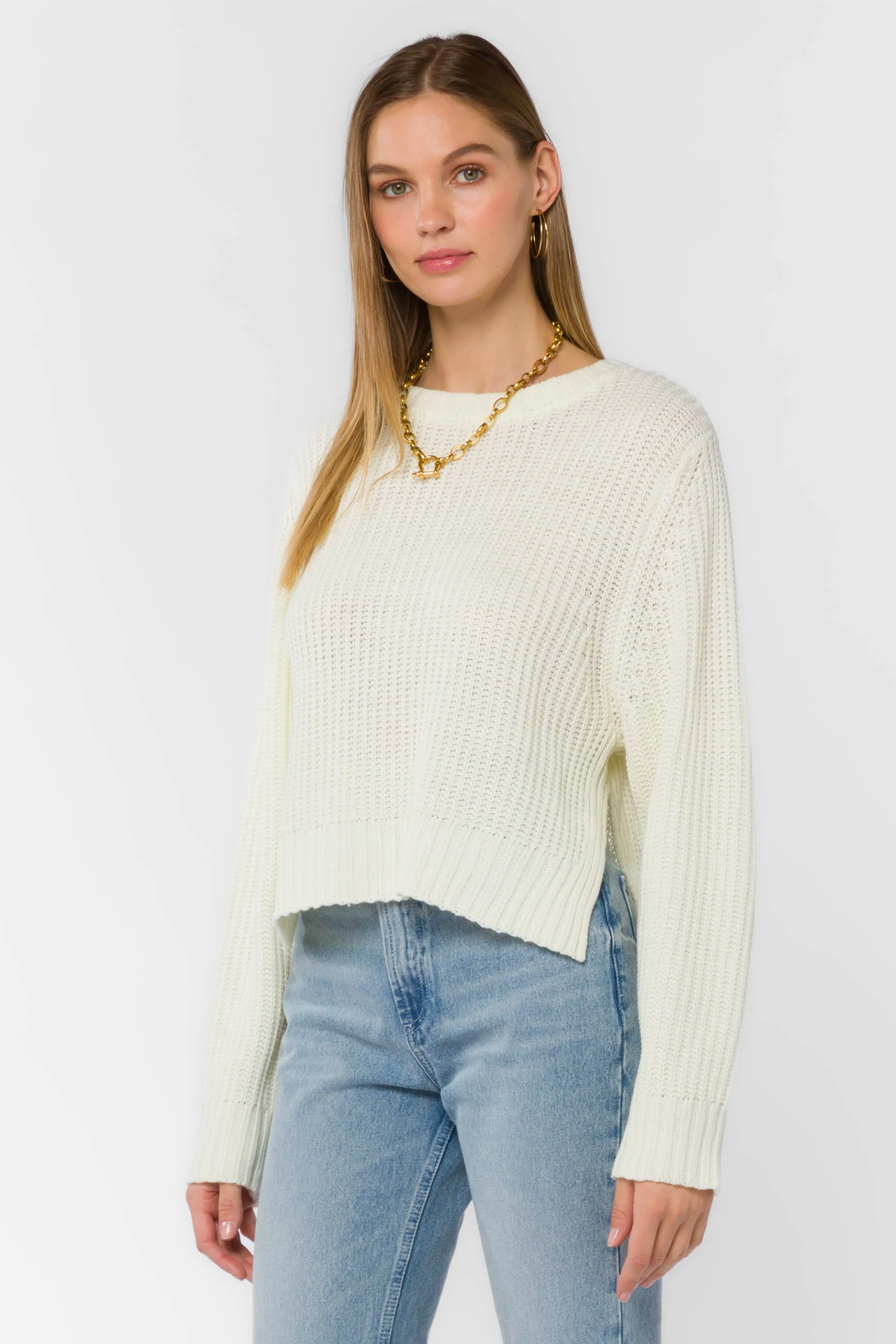 Korina Ivory Sweater