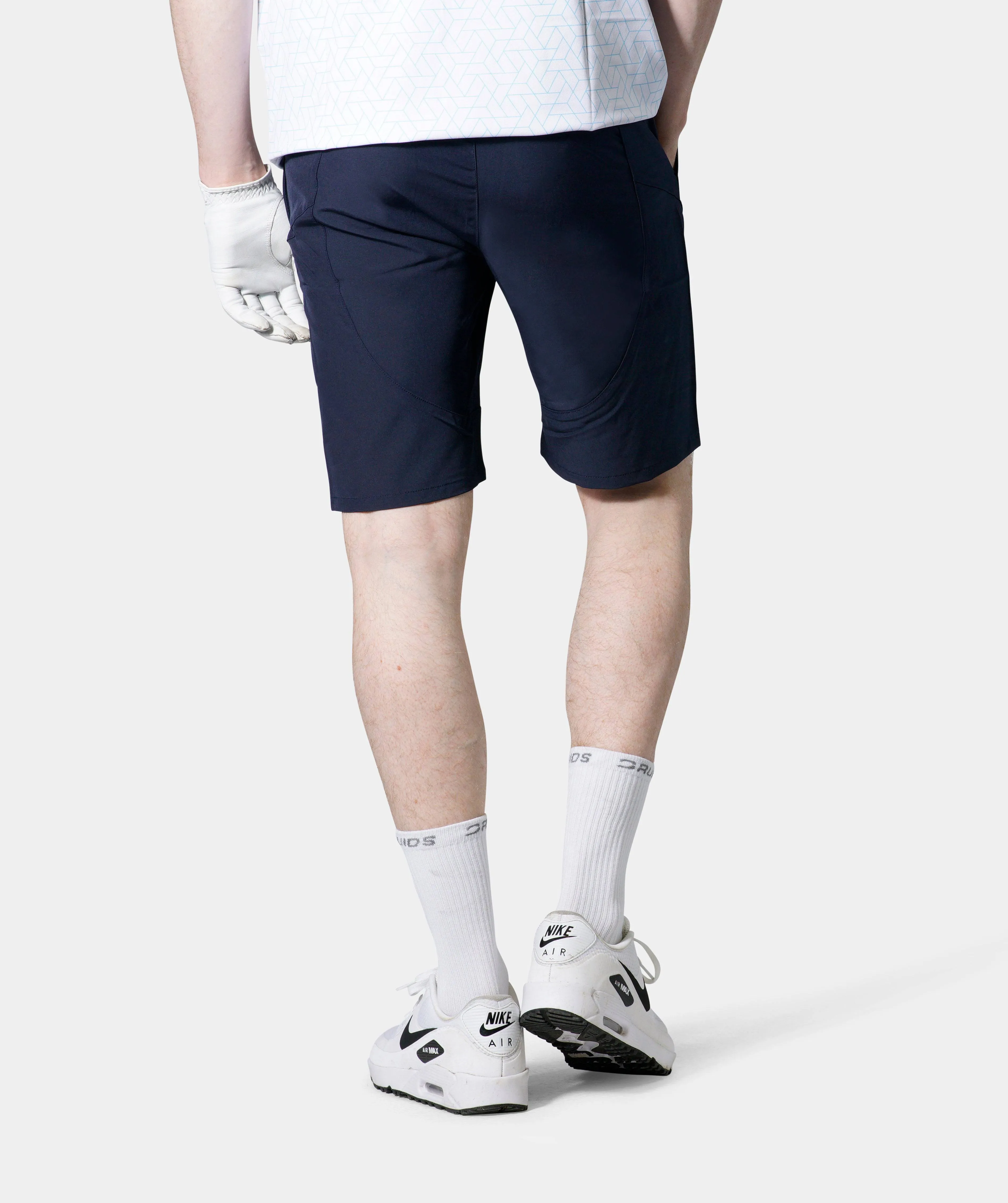 LUXE GOLF SHORTS - NAVY