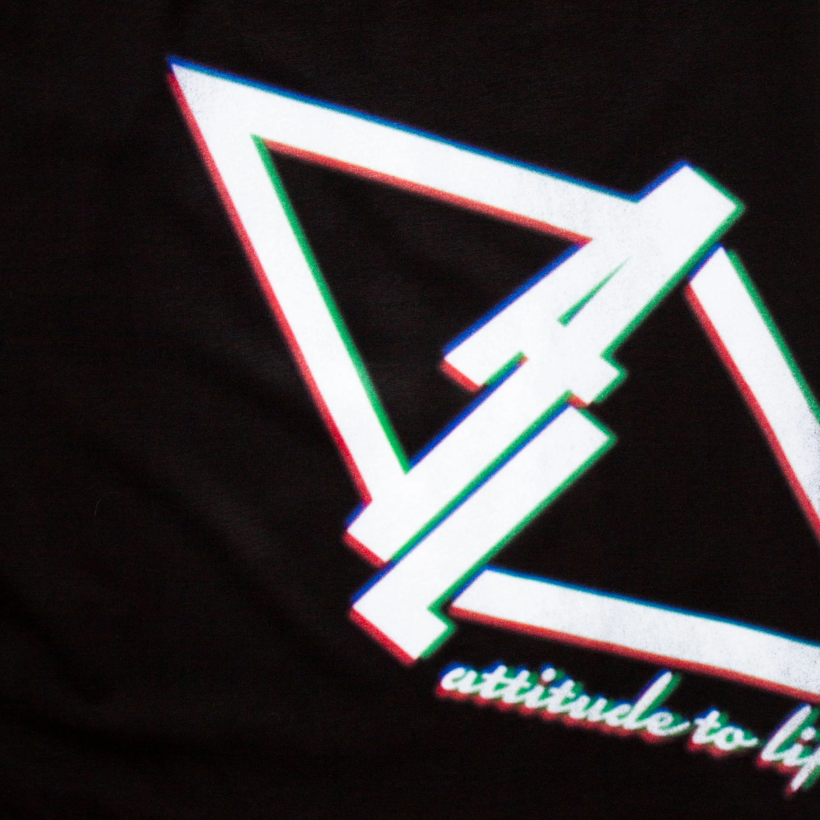 Matrefakt Attitudes To Life 008 Back Print - Tshirt - Black