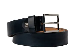 Men's Leather Sport Belt - Nero