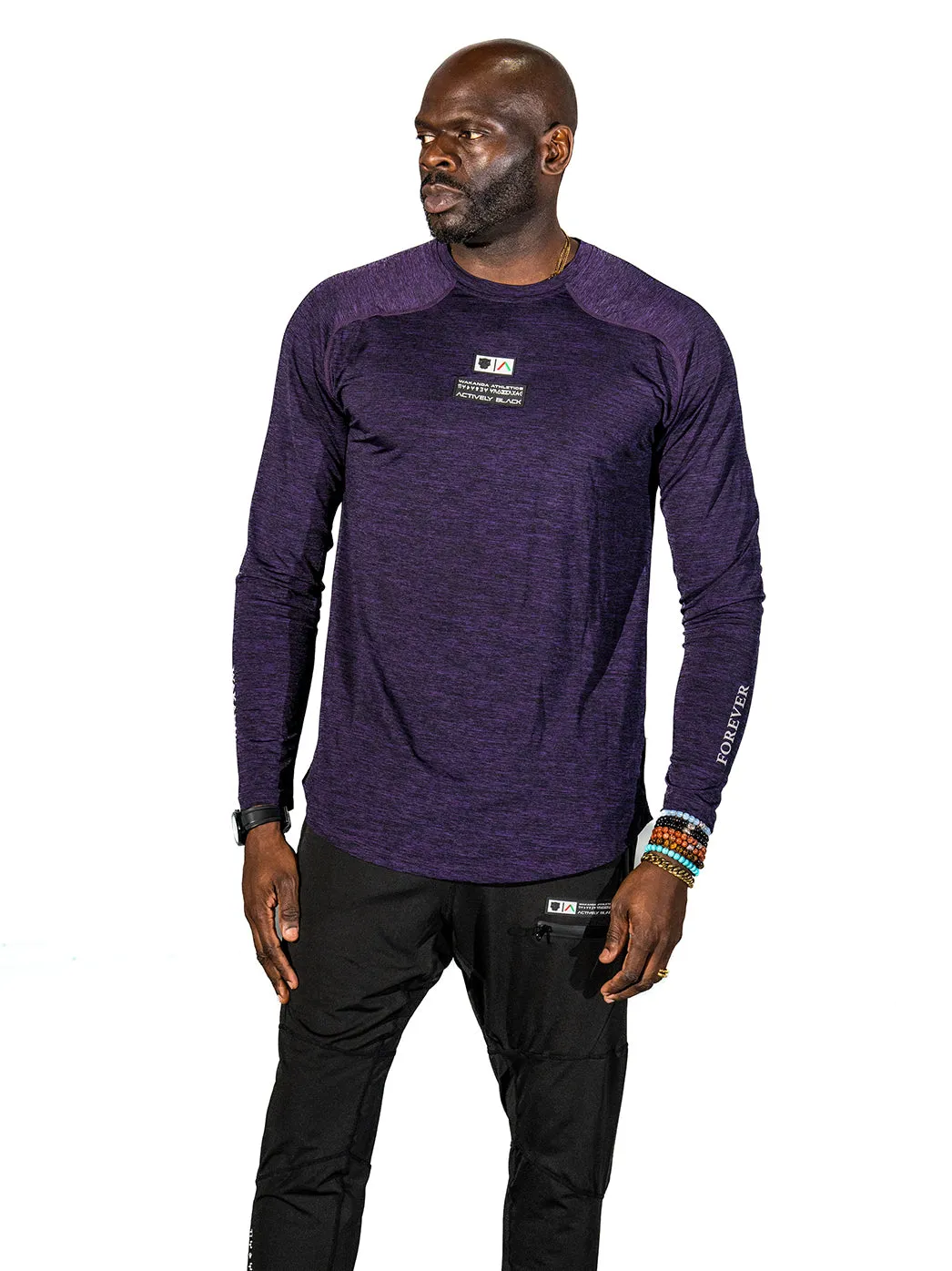 Men's Wakanda Athletics Performance Long Sleeve Shirt