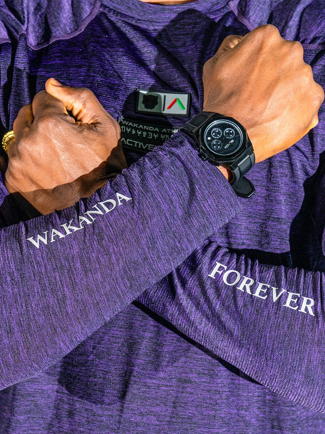 Men's Wakanda Athletics Performance Long Sleeve Shirt