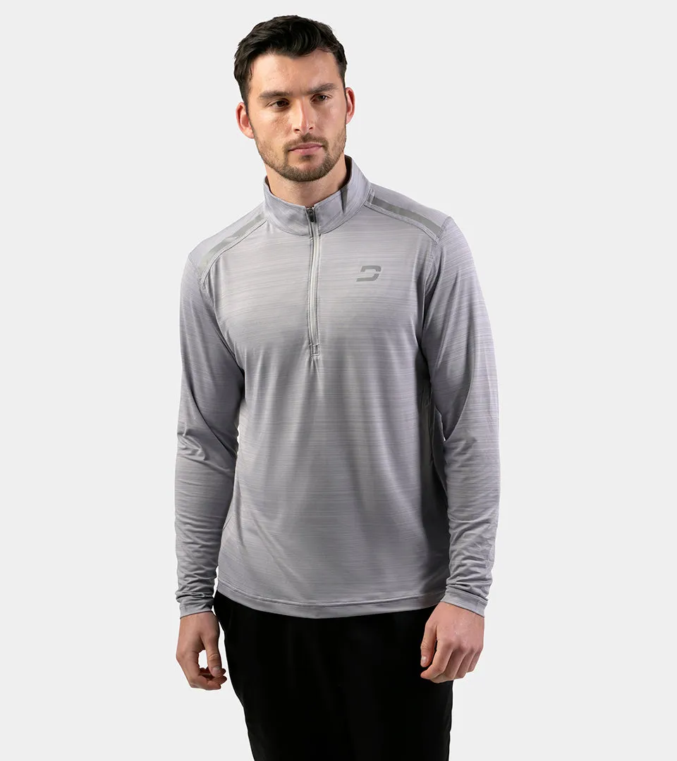 MICRO SPORT 1/4 ZIP - GREY