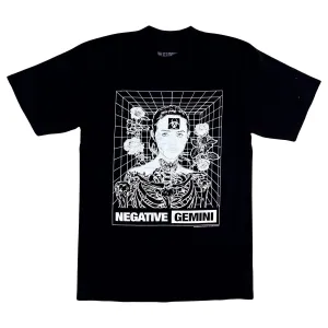 Negative Gemini Oversized Grid T-Shirt