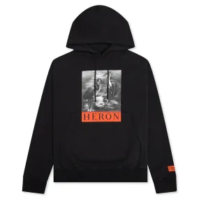 NF Heron BW Hoodie - Black/Black