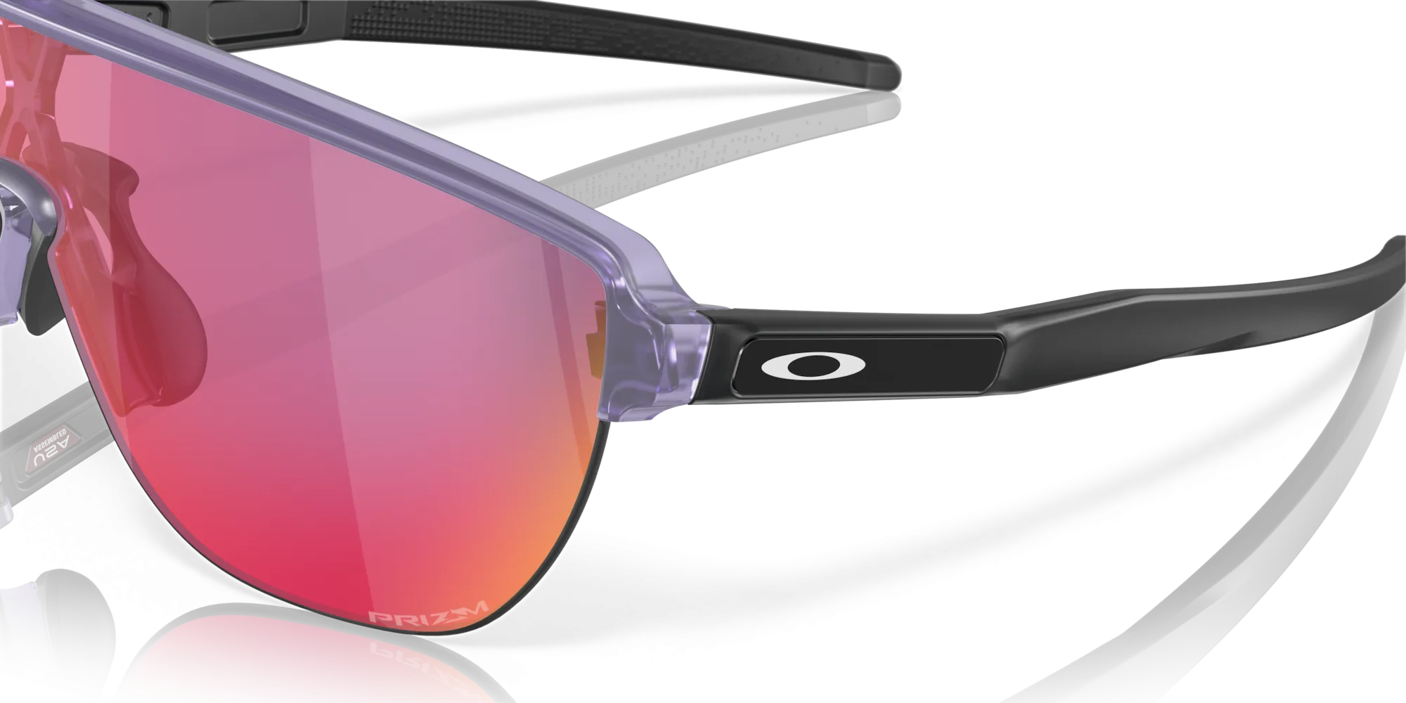 Oakley Corridor Prizm Road Lenses Matte Transparent Lilac Frame