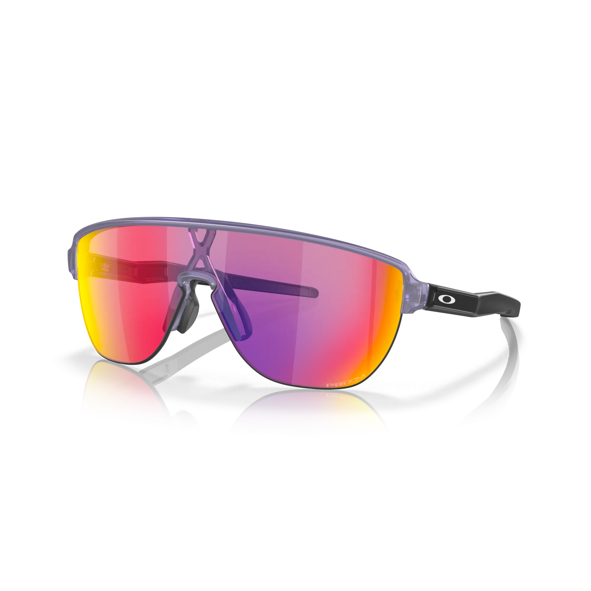 Oakley Corridor Prizm Road Lenses Matte Transparent Lilac Frame