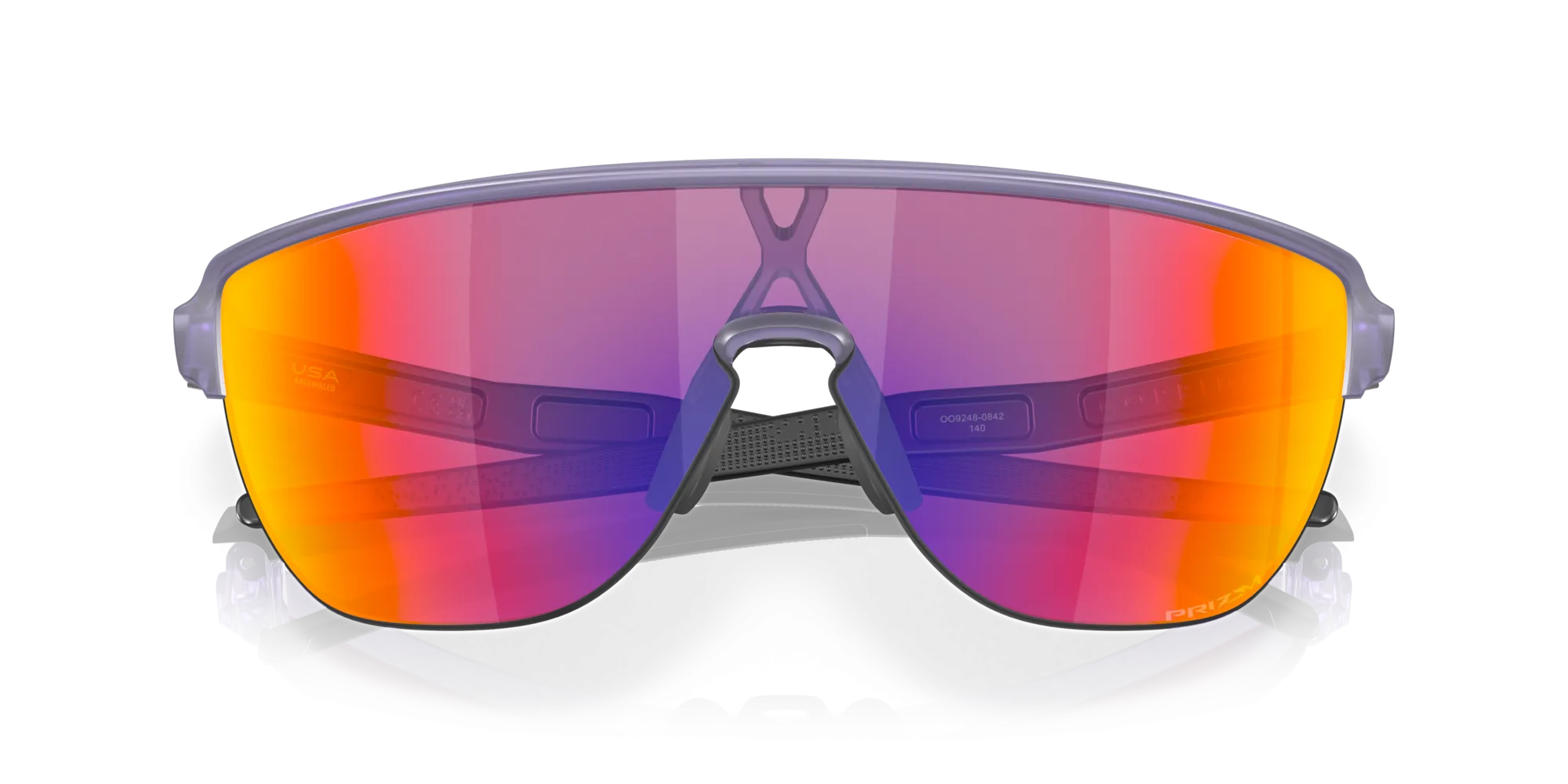 Oakley Corridor Prizm Road Lenses Matte Transparent Lilac Frame