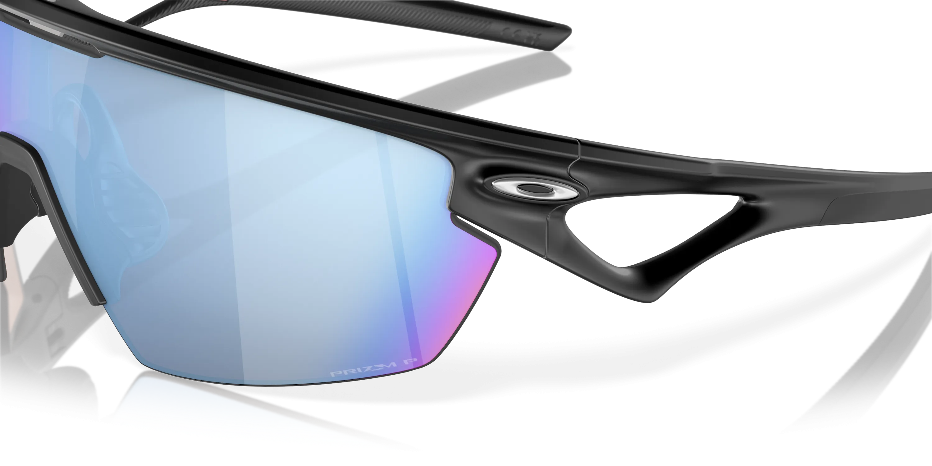 Oakley Saphera Prizm Deep Water Polarized Lenses - Matte Black Frame